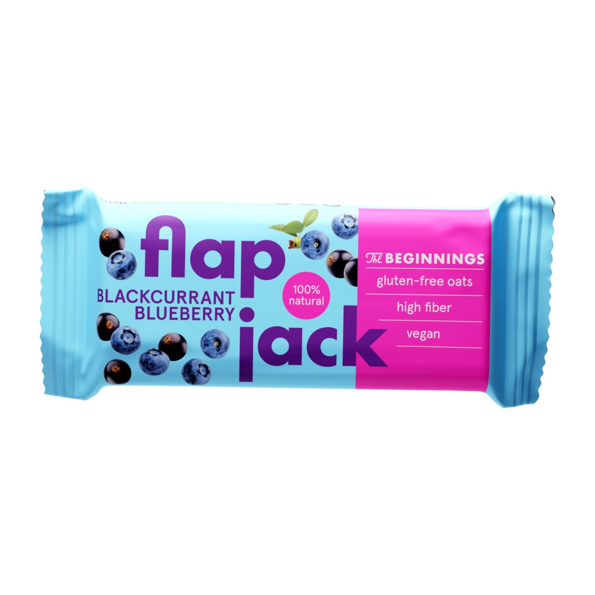 Овесен бар флапджак The Beginnings Flapjack Касис и боровинки, 60 гр.
