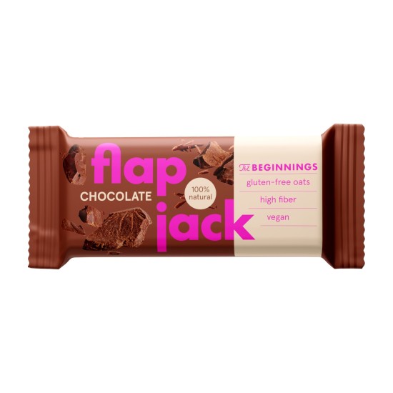 Овесен бар флапджакThe Beginnings Flapjack Шоколад, 60 гр.