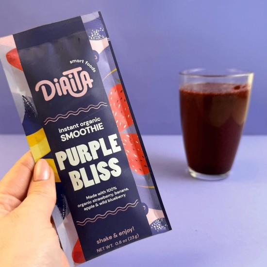 Лиофилизирано органично смути DIAITA, Purple Bliss 2