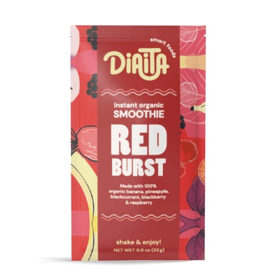 Лиофилизирано органично смути DIAITA, Red Burst