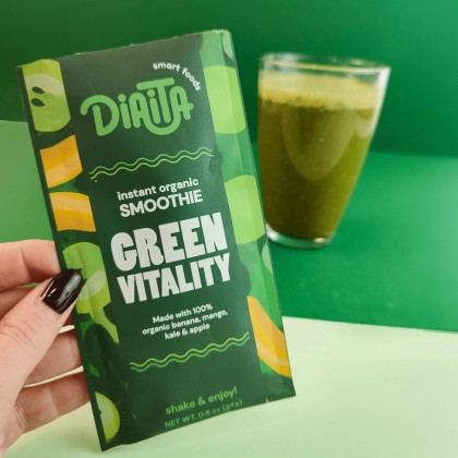 Лиофилизирано органично смути DIAITA, Green Vitality