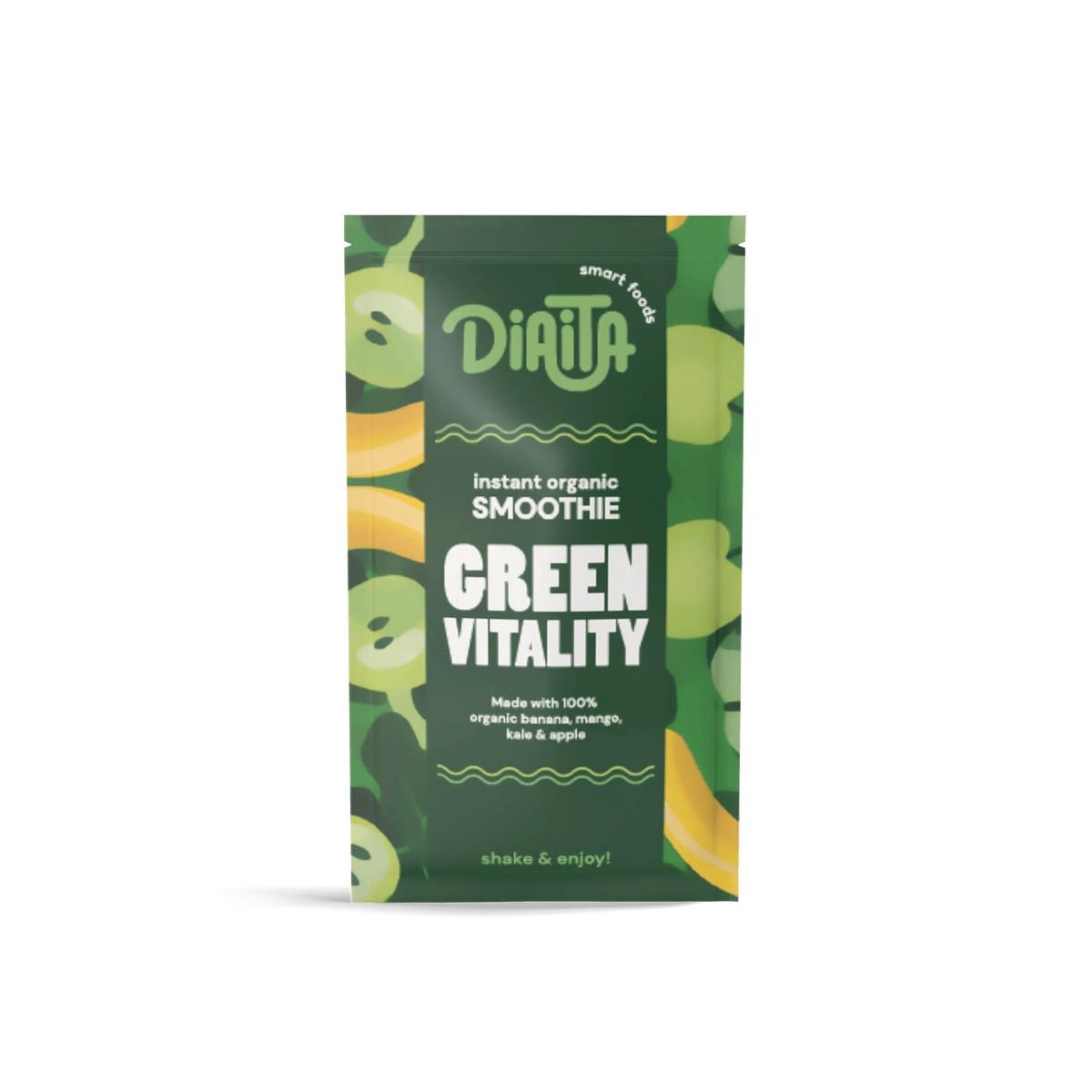 Лиофилизирано органично смути DIAITA, Green Vitality
