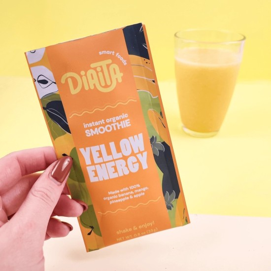 Лиофилизирано органично смути DIAITA, Yellow Energy 2