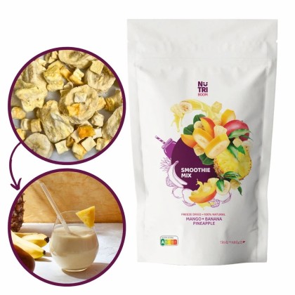 Лиофилизиран микс за смути NUTRIBOOM Tropical - банан, манго, ананас