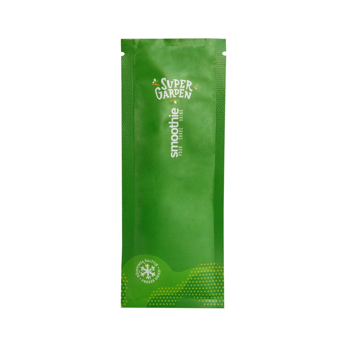 Лиофилизирано органично смути SUPERGARDEN, Tasty Spirulina Dark green, 30 гр.