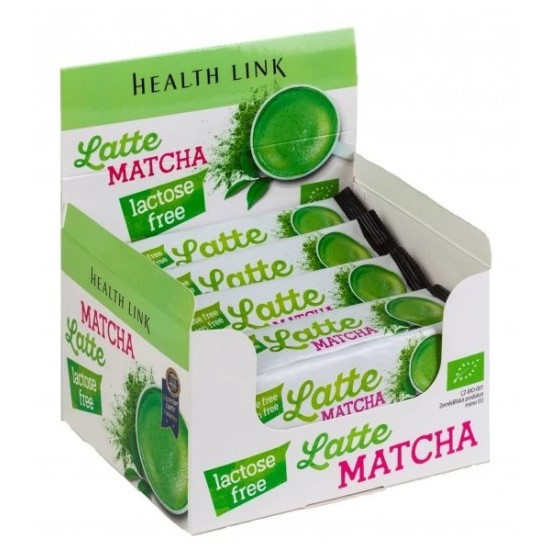 Био лате с матча на прах Health Link, 13 гр.
