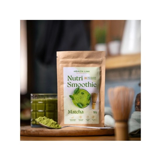 Био лате Oat Nutri Smoothie с матча Health Link, 150 гр. 2