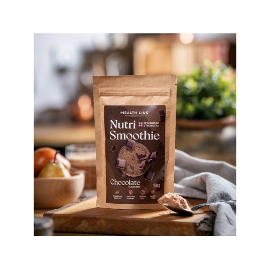 Био лате Oat Nutri Smoothie с натурален шоколадов аромат Health Link, 150 гр. 2