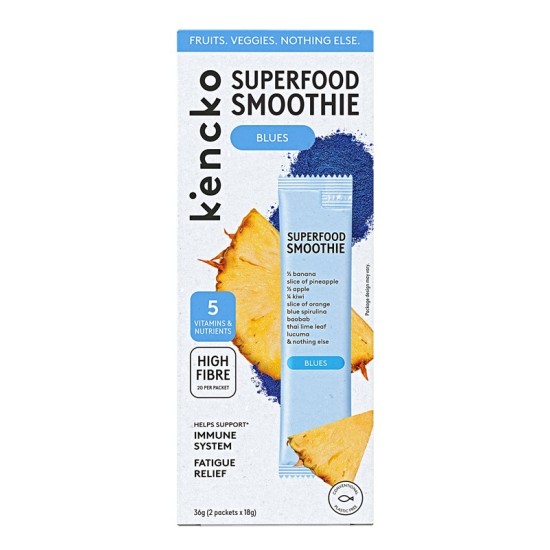 Лиофилизирано смути Kencko Superfood Smoothie Blues, 2 бр. 