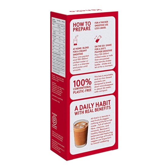 Лиофилизирано смути Kencko Coffee Smoothie Banoffee, 2 бр.  2