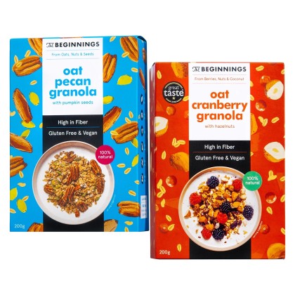 Стартов пакет The Beginnings Berry & Nut Granola, 2 бр.