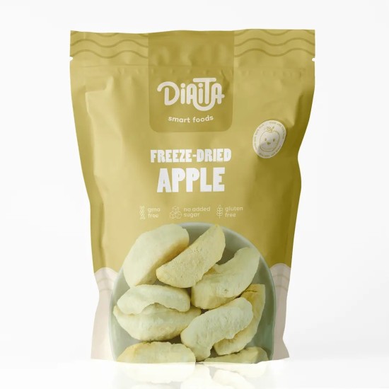 DIAITA Apple Snack - Лиофилизиран снакс ябълки