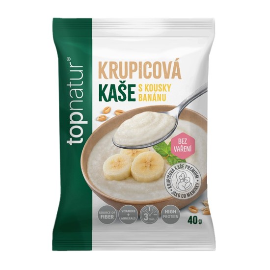 TOPNATUR Грис каша с банан