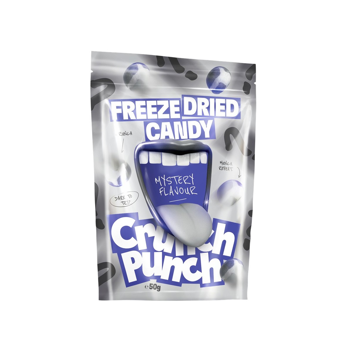Лиофилизирани бонбони Crunch Punch MYSTERY FLAVOUR,50 гр