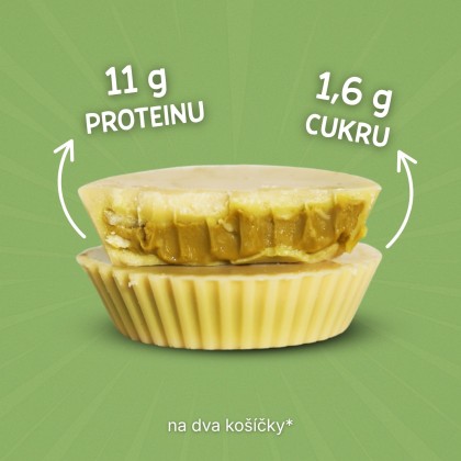 TOPNATUR Протеинови купички с бял шоколад и крем от шамфъстък 2x21 г